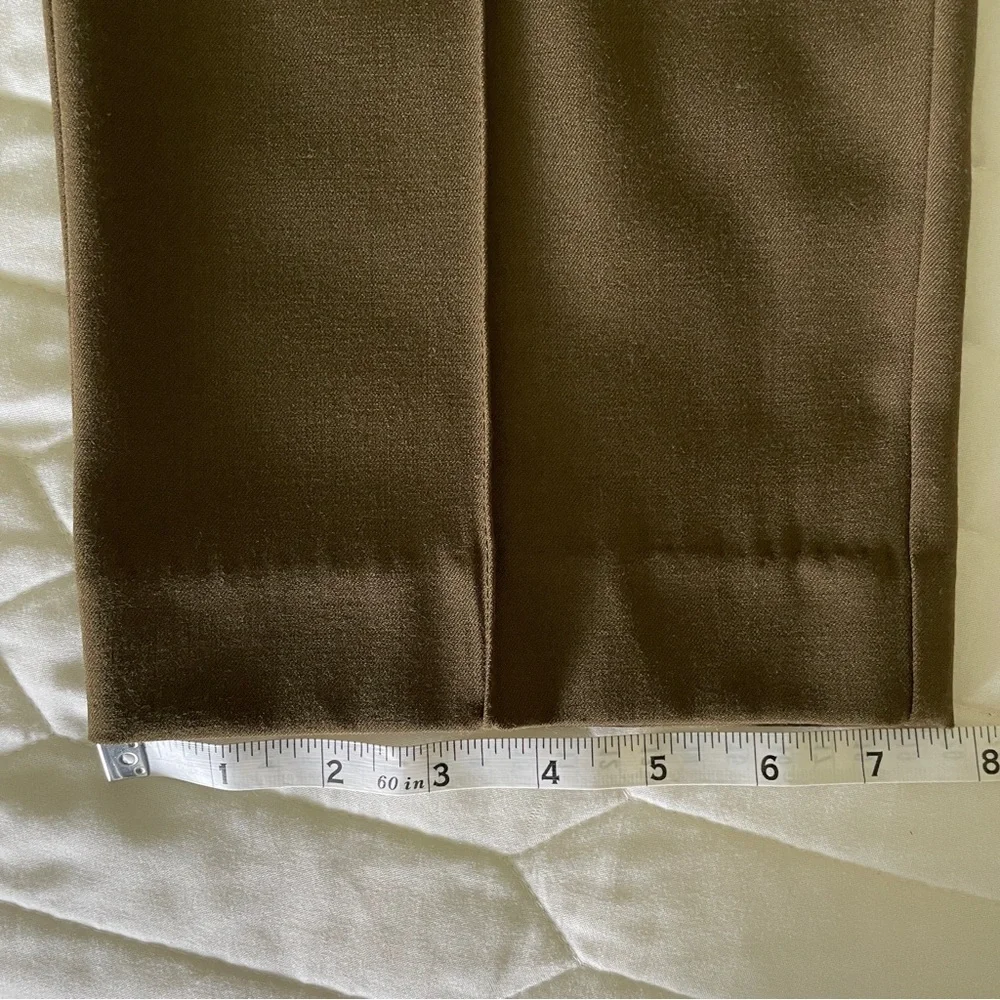 Madewell Fairbanks Pant Dark Olive Size 8​ - Picture 8 of 13